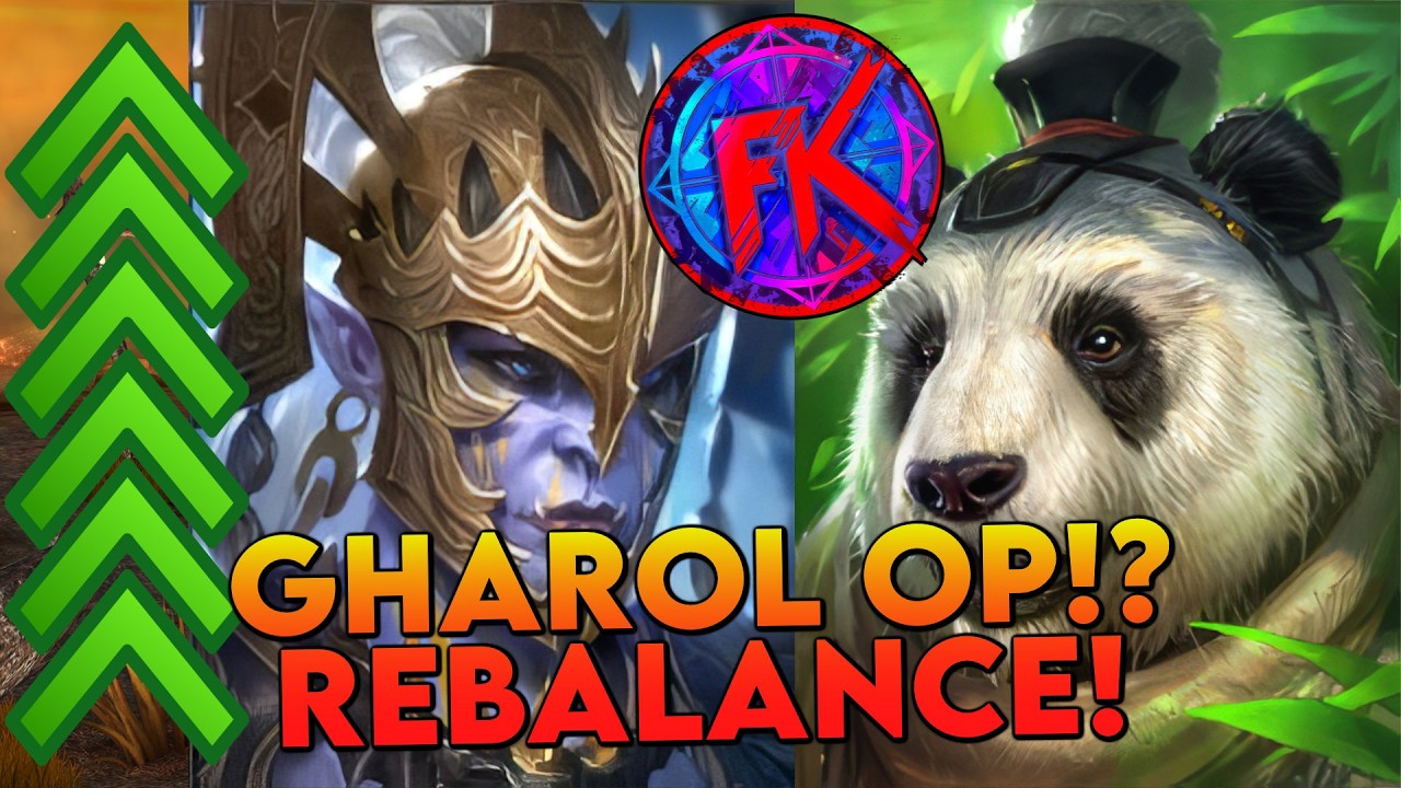 GHAROL MERCURIAL COUNTER NOW? CHAMPION REBALANCE! | Raid: Shadow Legends