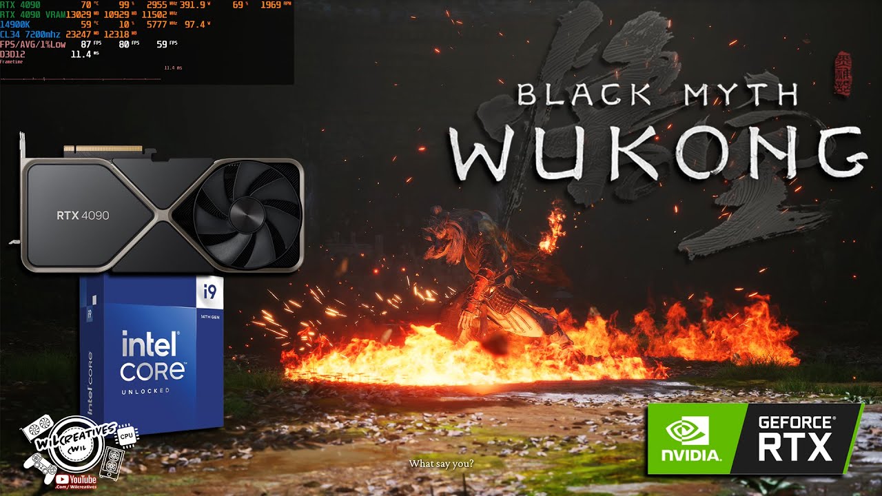 Best Way to Play Black Myth Wukong 4K | RTX 4090 i9 14900k | Very High Settings Full RayTracing