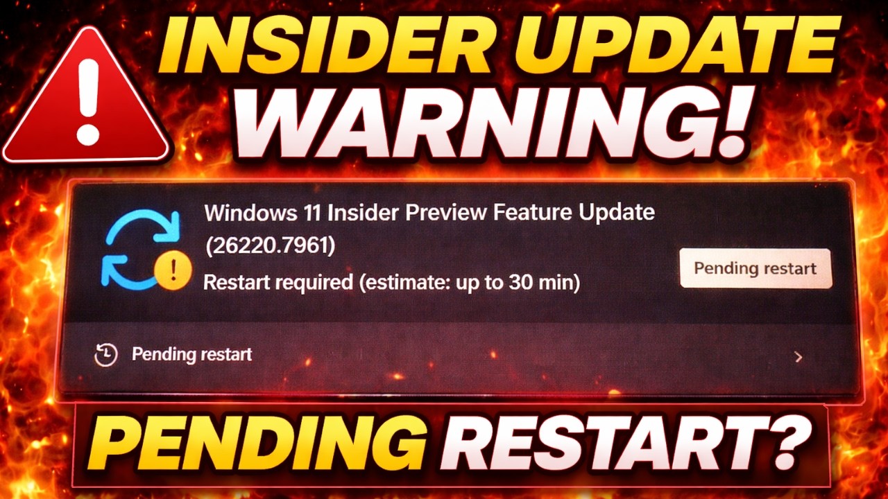 Insider Updates Causing Trouble? Try This FIX for Windows 11