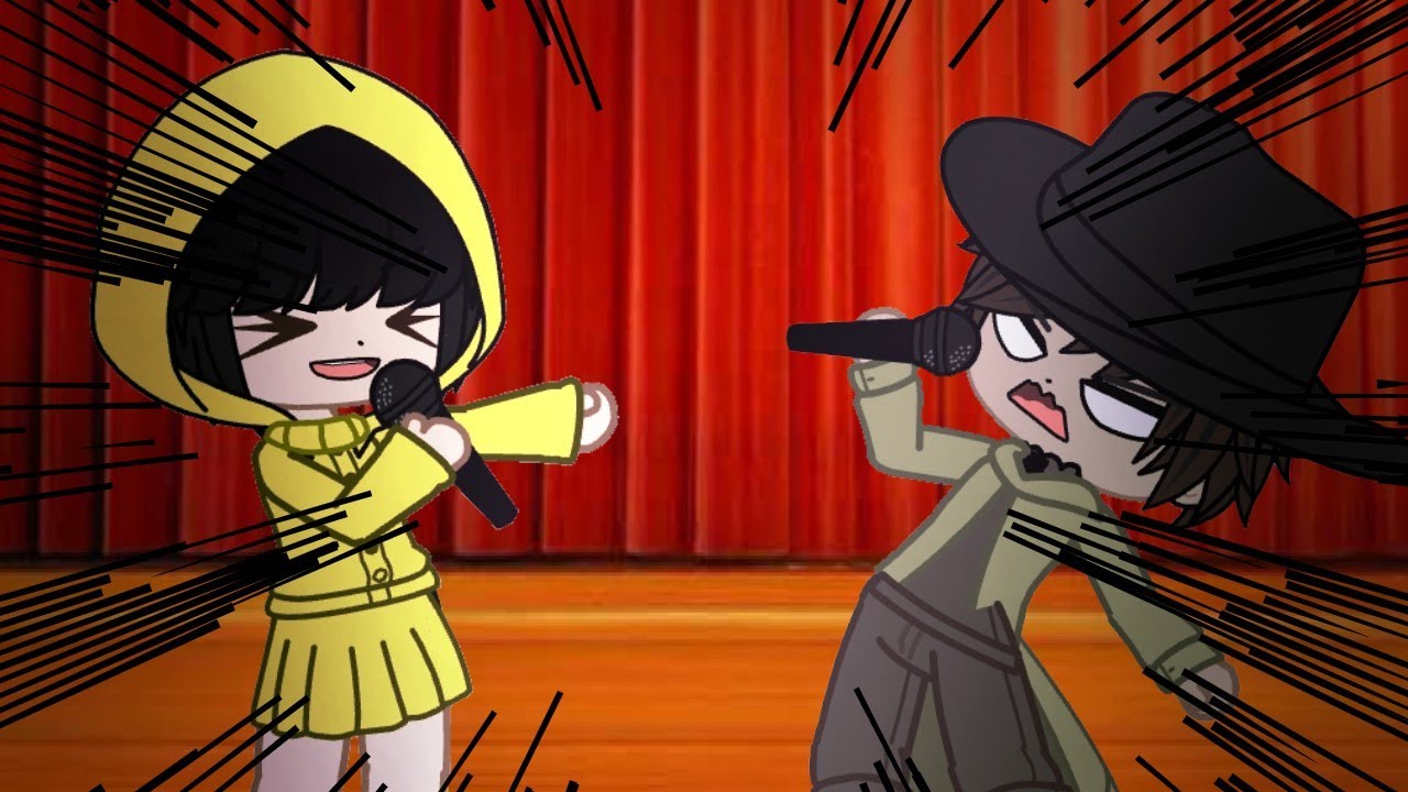 Little Nightmares / Friday Night Funkin - Mono vs Six (Monix) gacha club Version/ Sarv-odila