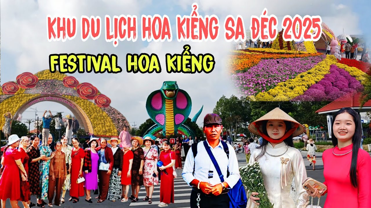 Khu du lịch hoa kiểng sa đéc mới nhất 2025 