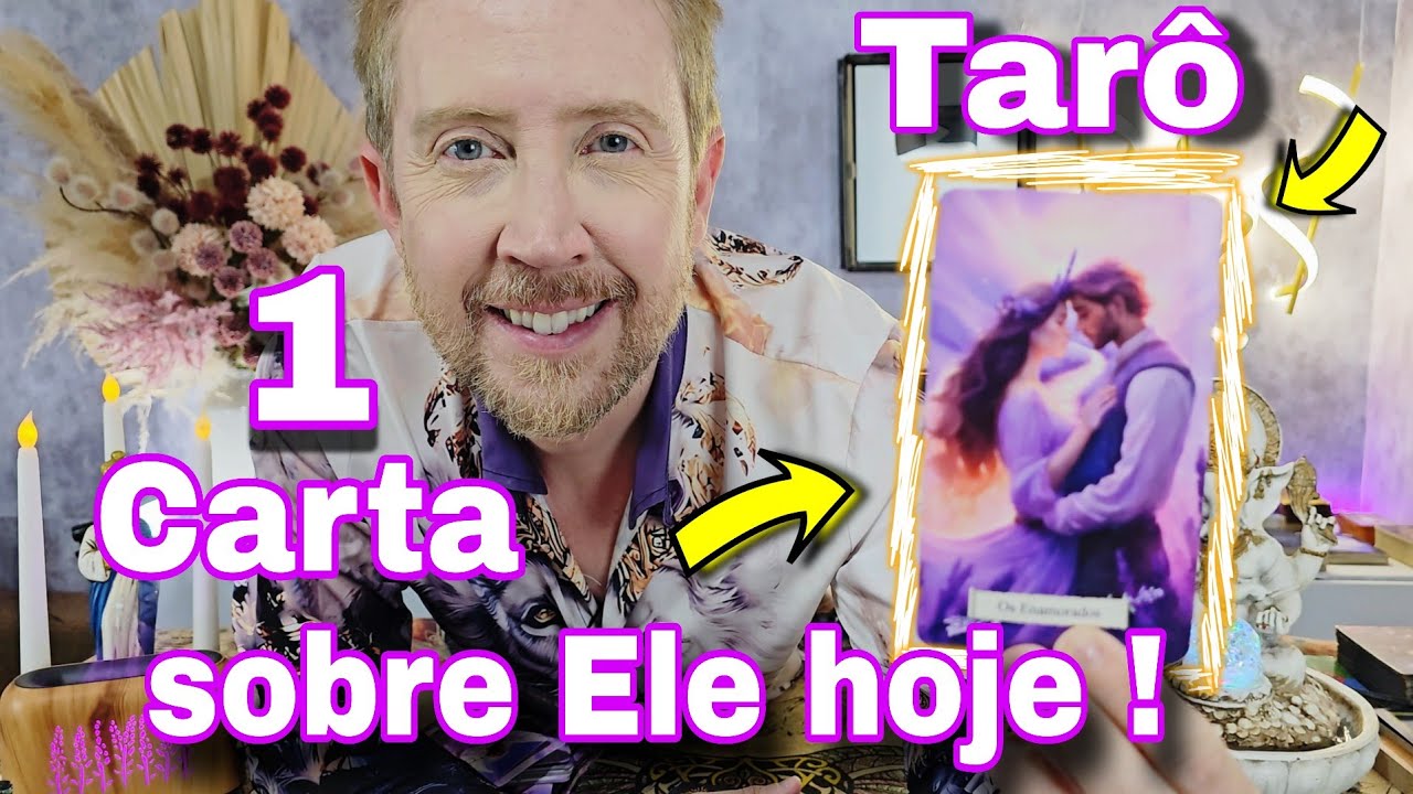 1 CARTA SOBRE ELE HOJE ! QUAL A ENERGIA DELE HOJE EM RELAÇÃO A VOCÊ?rei do oráculo hoje,bubatarohoje