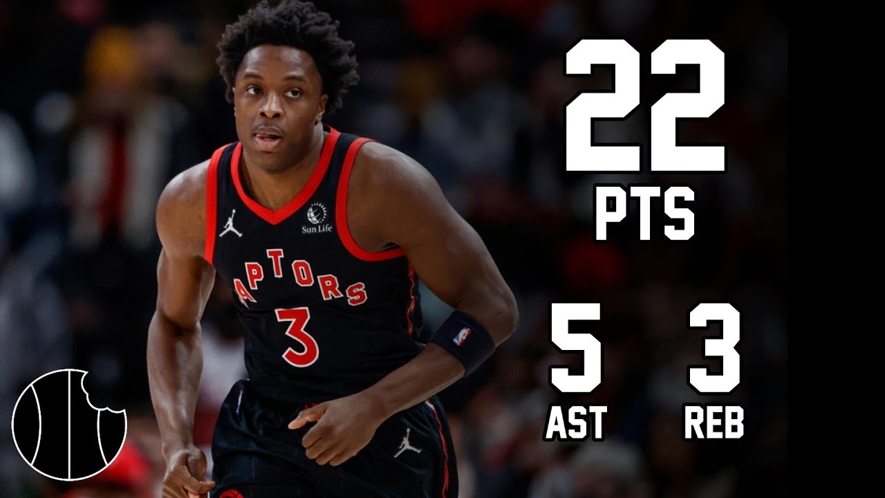 O.G. Anunoby Highlights | Raptors vs. Heat | 28th Mar 2023