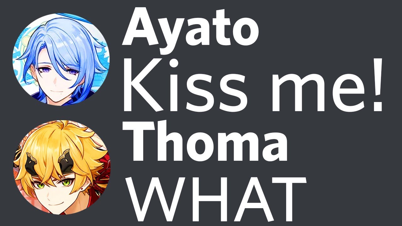 Ayato Confesses To Thoma On Discord That...