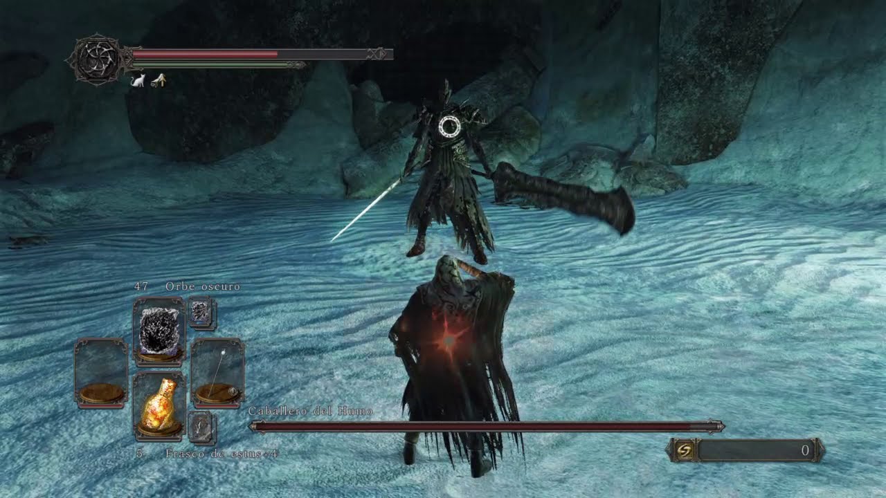 Dark Souls 2: Fume Knight VS Sorcerer