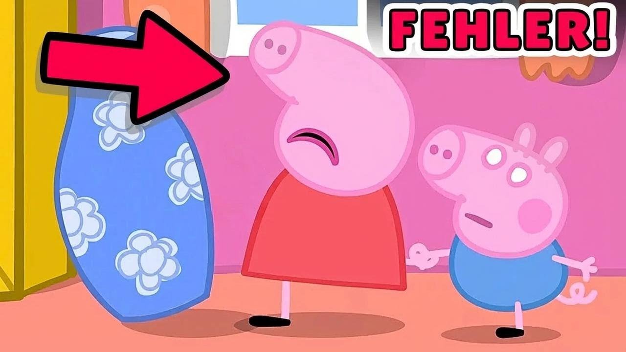 Versteckte Animationsfehler bei Peppa Wutz, die du garantiert übersehen hast