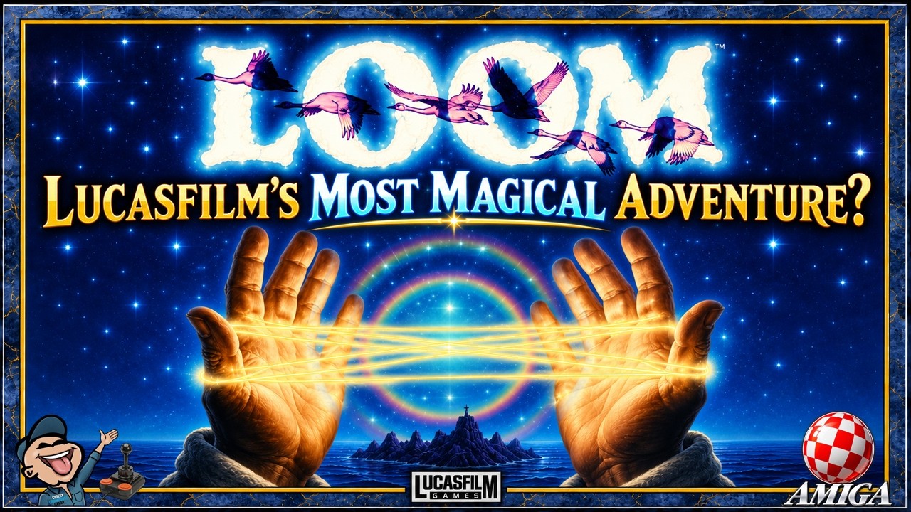 LOOM &ndash; Commodore Amiga (1990) | Lucasfilm&rsquo;s Magical Weaving Adventure