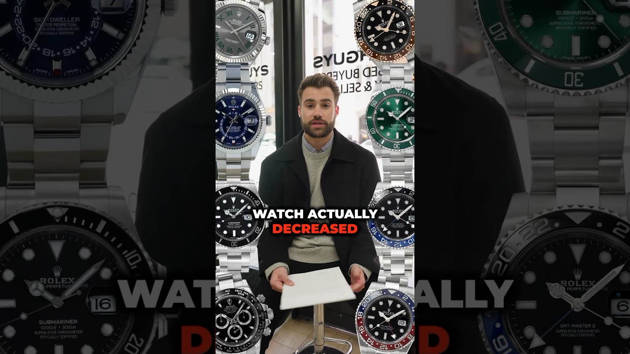 Rolex Prices CRASH - Top 10 Rolex Price Drops of 2023/24