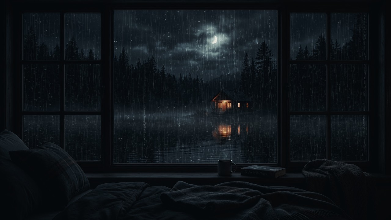 Rain Sounds for Sleeping | Gentle Rain at Night