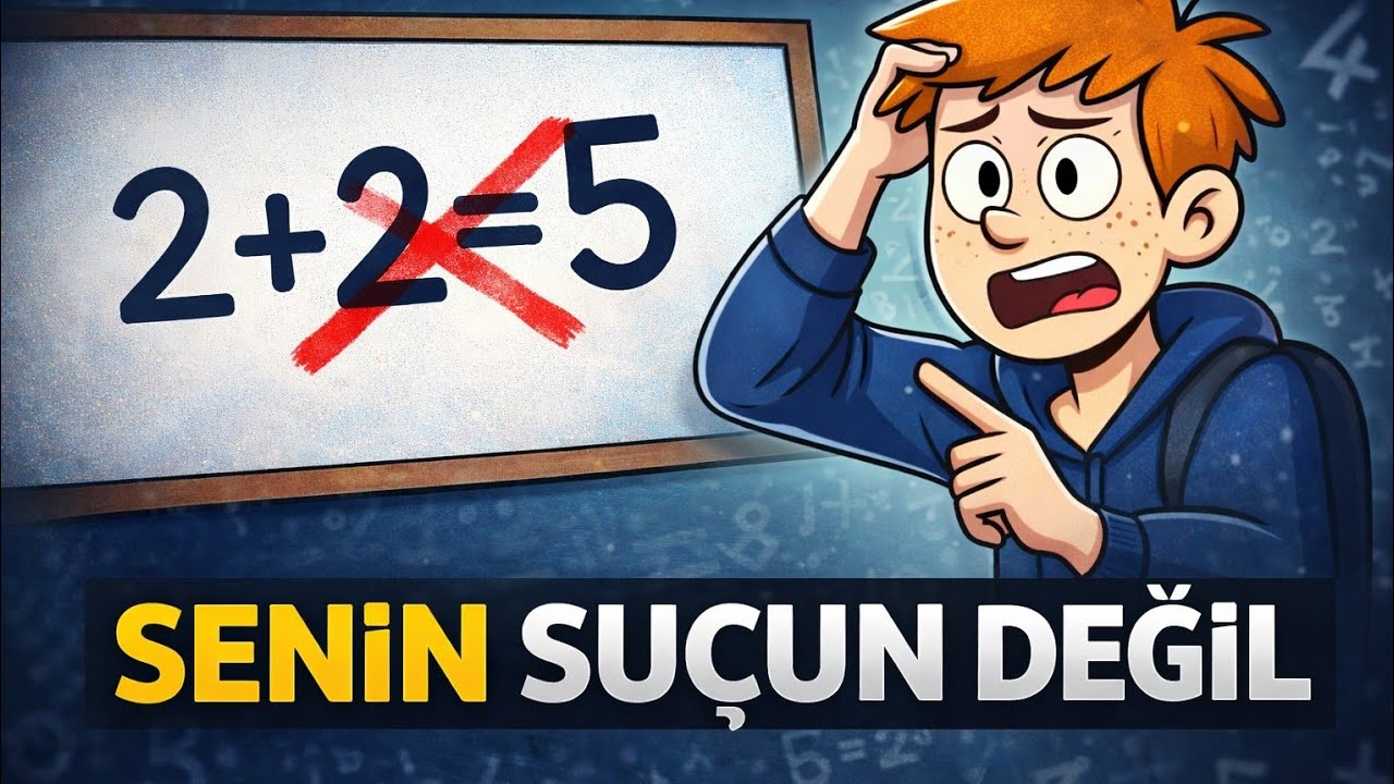 Matematik Zor Değil. Sana Yanlış Öğretilmiş