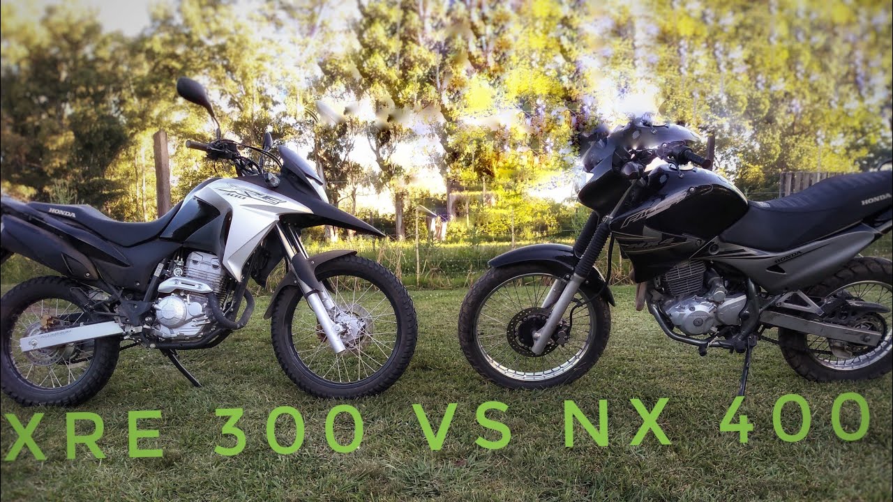 Honda xre 300 VS honda nx 400