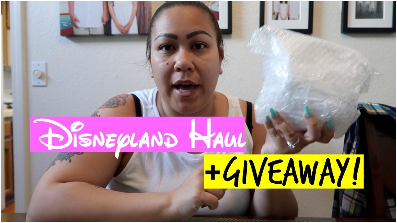 MINI DISNEYLAND HAUL + GIVEAWAY (CLOSED) - May 2, 2017