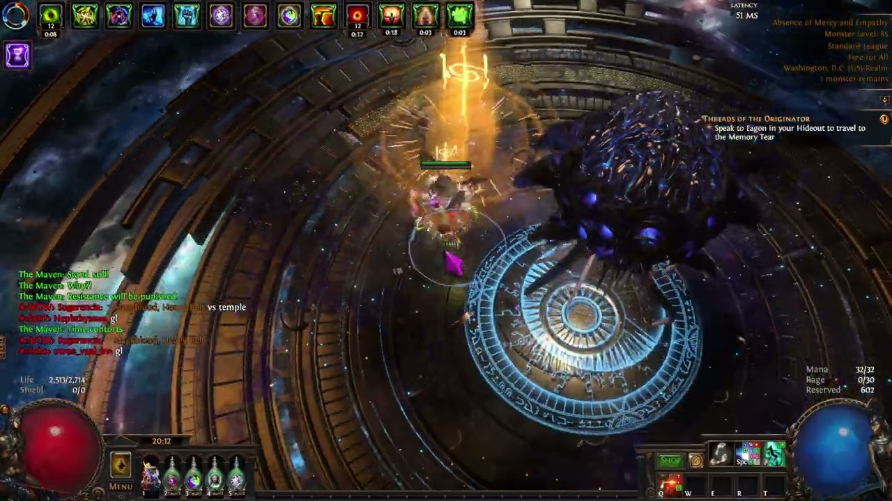 Uber Maven With Flicker Strike POE 3.27 STD