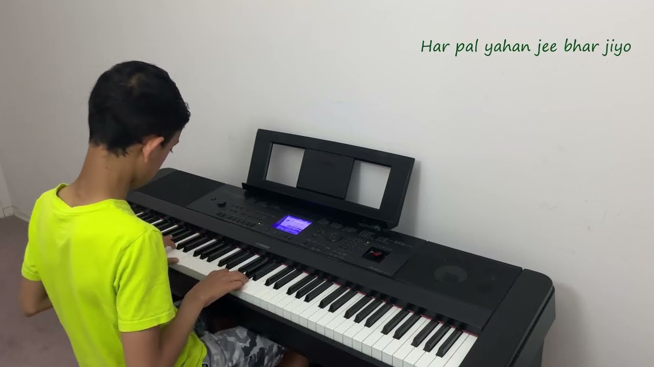 Kal Ho Na Ho - piano cover by Pranav Sandip