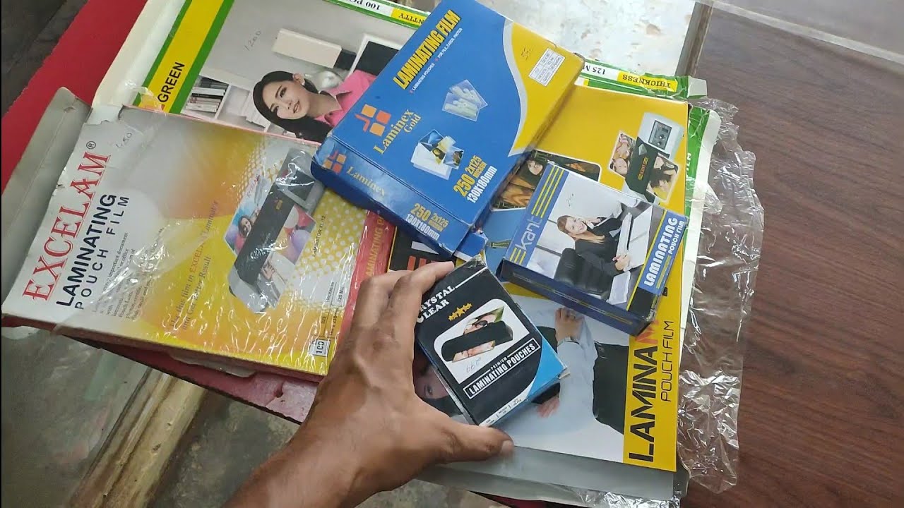 All Types of Lamination Sheets - Real Life Review..