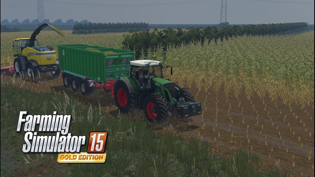 FS15 |Noerdliche Gegenden V2| Уборка силоса BGA Часть 3 | Maize silage BGA Part 3