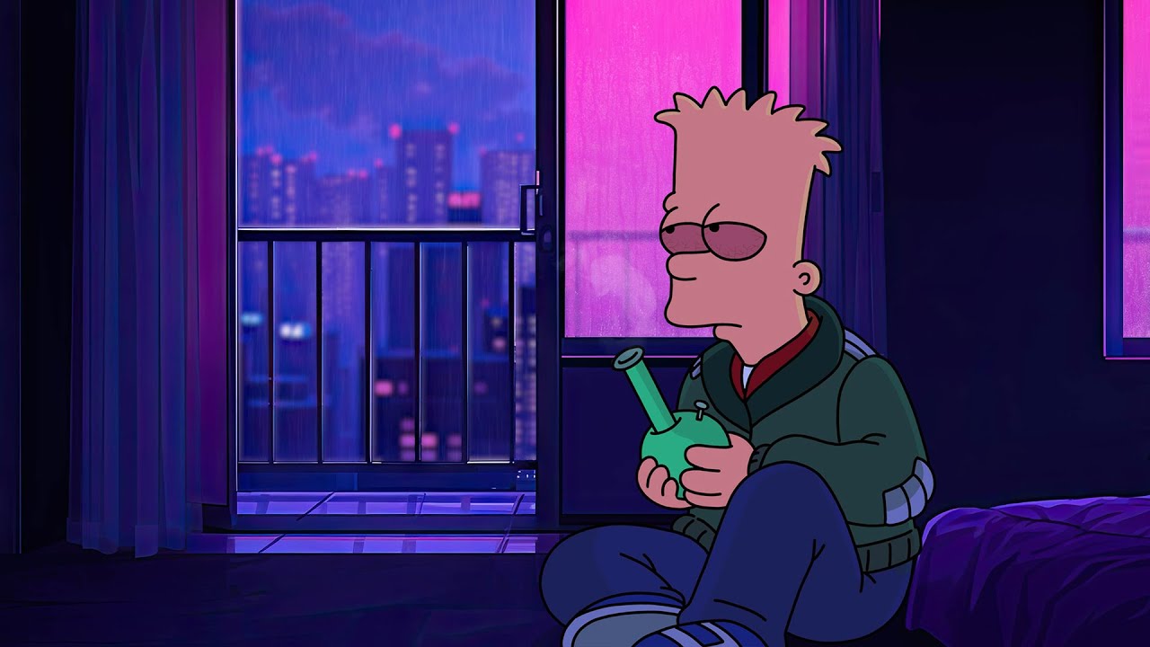Chillhop Smoky Rain - Lofi hip hop mix ~ Stress Relief / Relaxing Music / Smoke & Chill