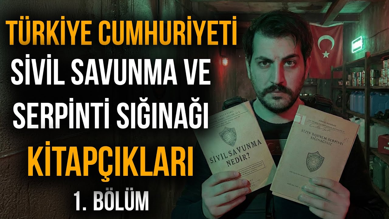 Bu Broşürü Sakla! 60 Yıllık Sivil Savunma Planı Ortaya Çıktı! (KİTAP HEDİYELİ)