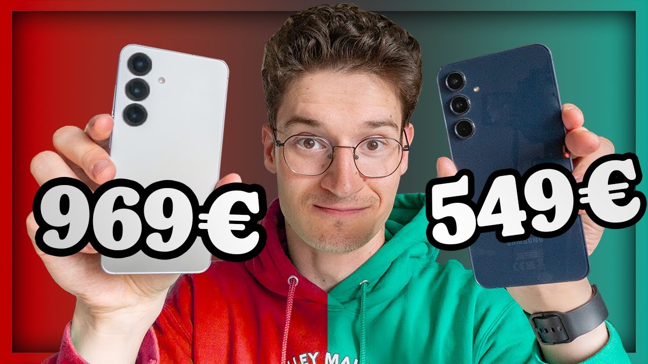 Smartphone à 1000€ VS 500€ : Beaucoup de points communs! (S25 vs A55)