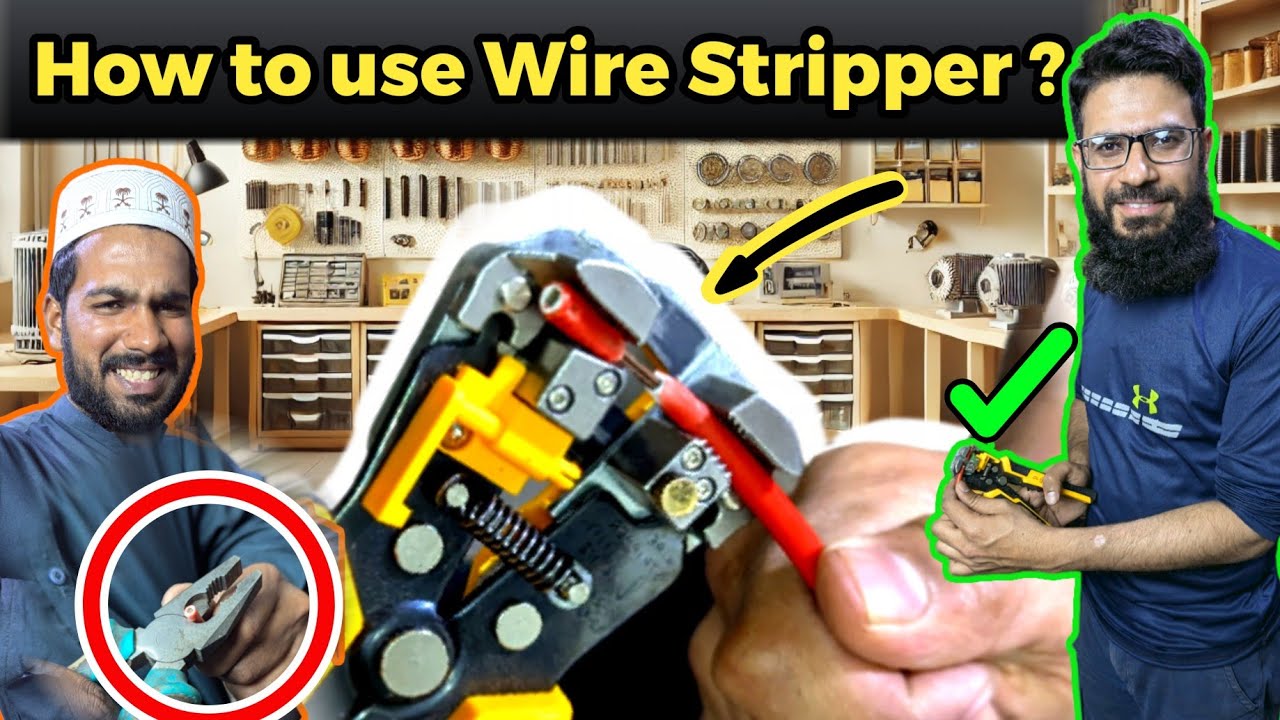 How to use wire stripper ? | INGCO Wire Stripper Review