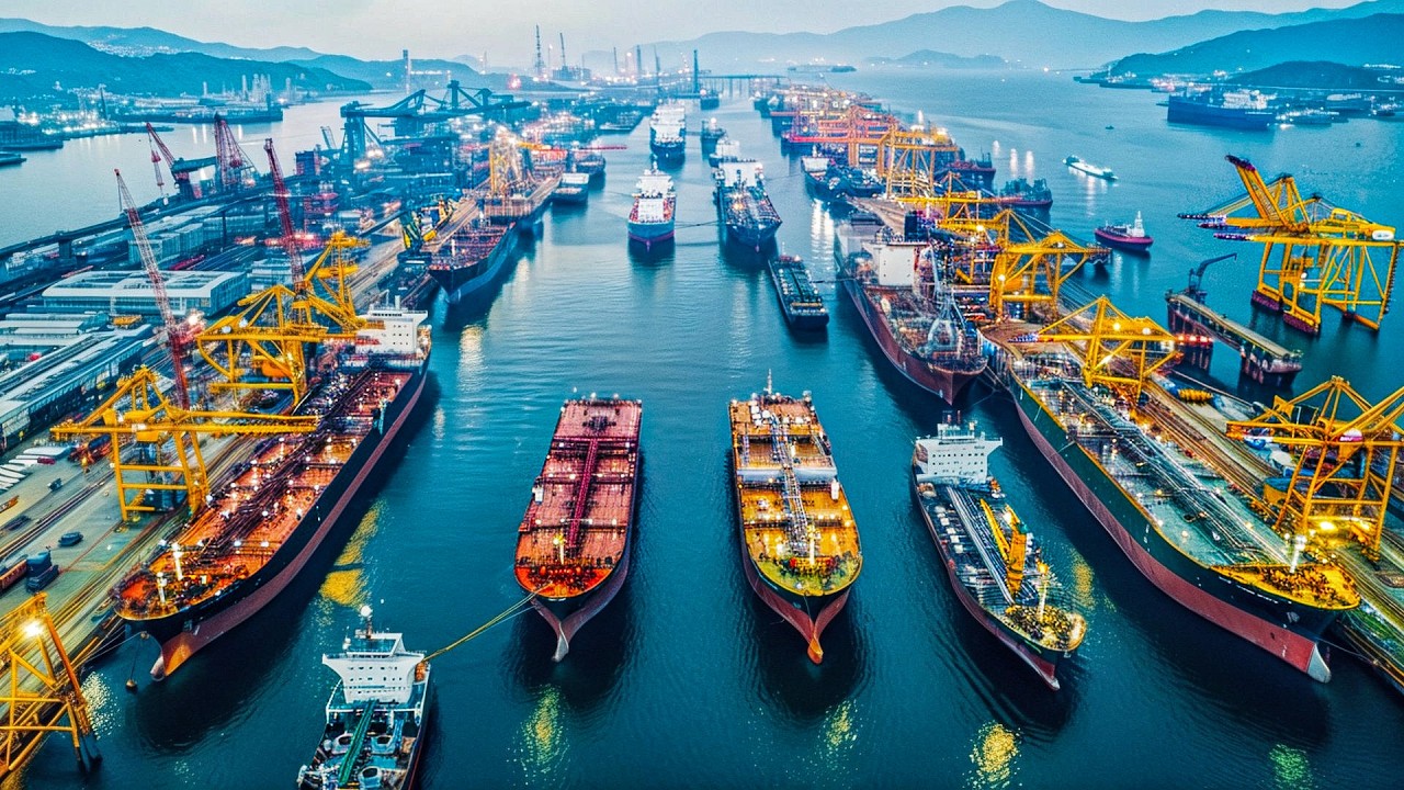 INSIDE the World's LARGEST Shipyard