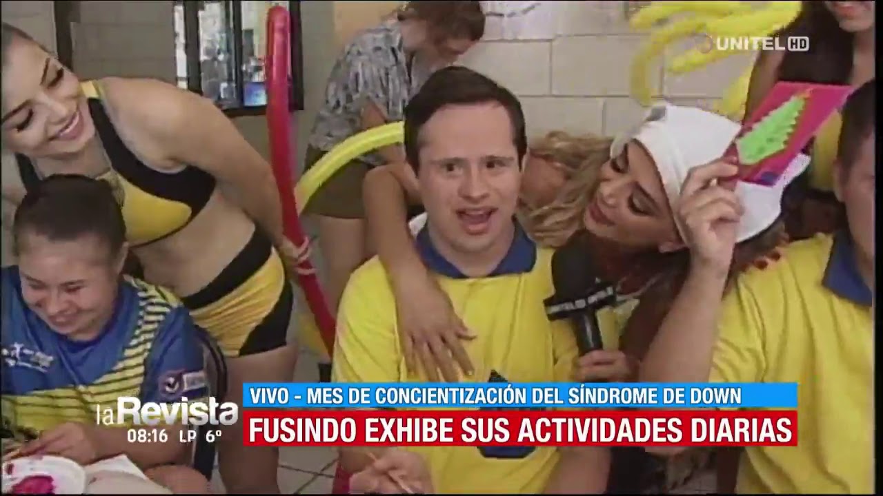 Fusindo muestra sus actividades en el mes de concientización del síndrome de down