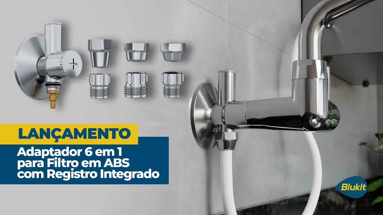Lançamento Blukit - Adaptador de Filtro 6 em 1