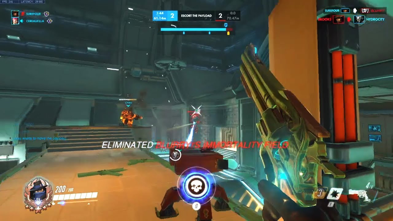 SUREFOUR TOP 500 MCCREE GAMEPLAY! [ OVERWATCH SEASON 21 TOP 500 ]