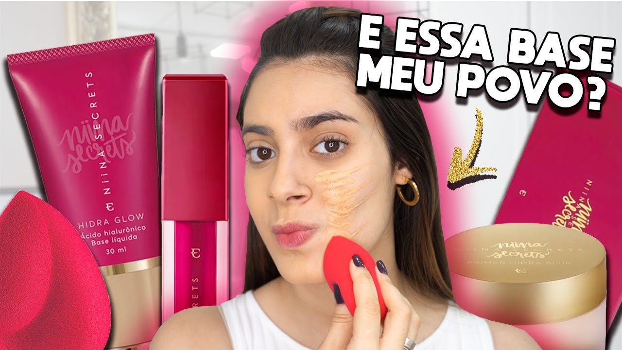 TESTEI TODOS os PRODUTOS DA NIINA SECRETS por último!! 😱