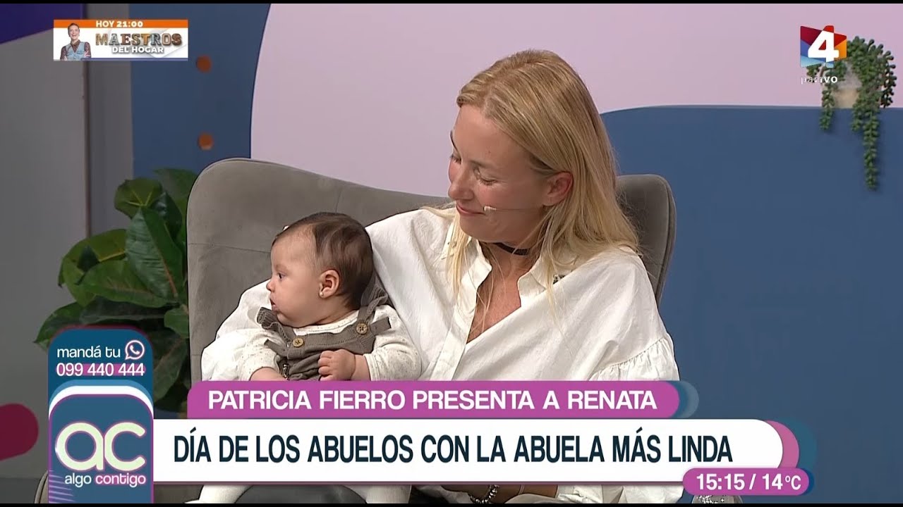 Algo Contigo - Patricia Fierro presenta a su nieta