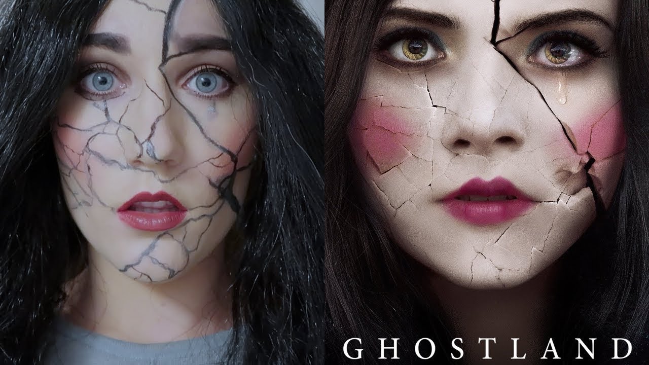 CRACKED BROKEN DOLL EASY HALLOWEEN MAKEUP TUTORIAL | Incident in a Ghostland