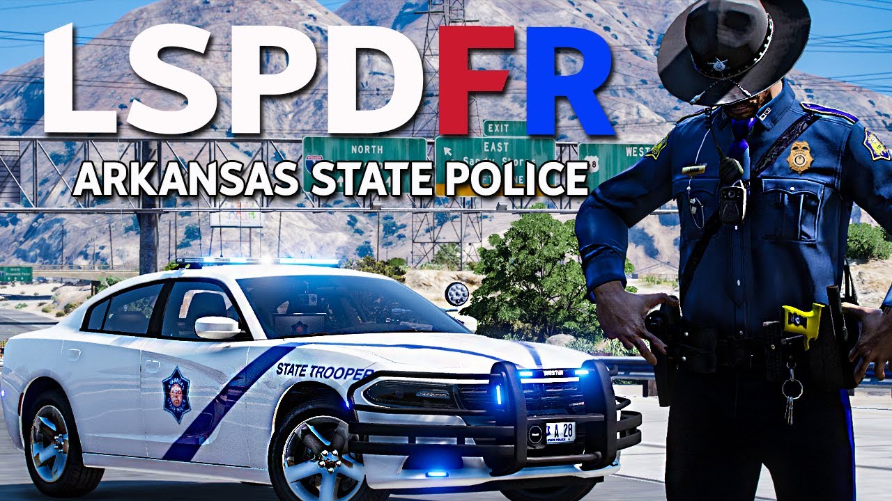 Arkansas State Police in Action | GTA 5 LSPDFR
