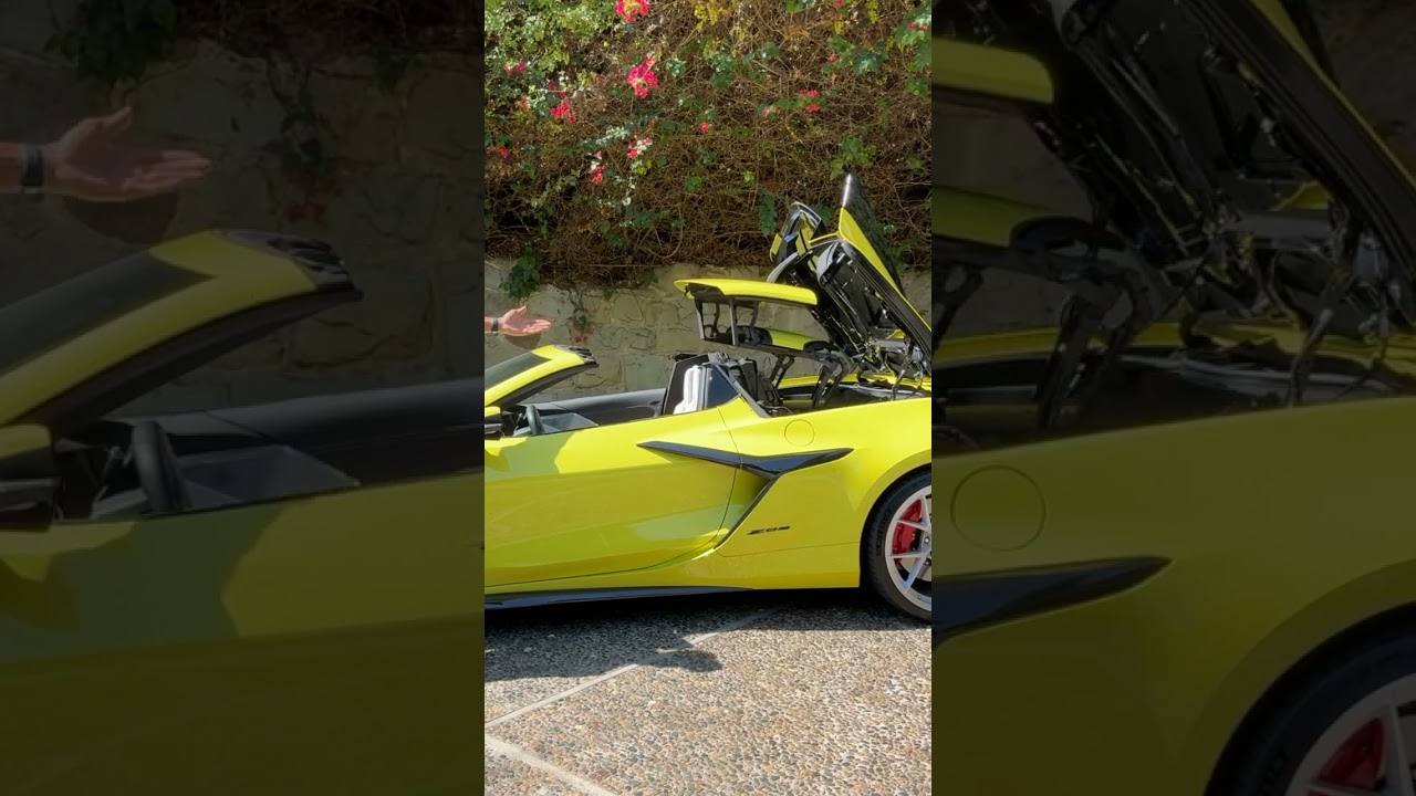 2024 C8 Corvette Z06 Hard Top Convertible and How it Works!