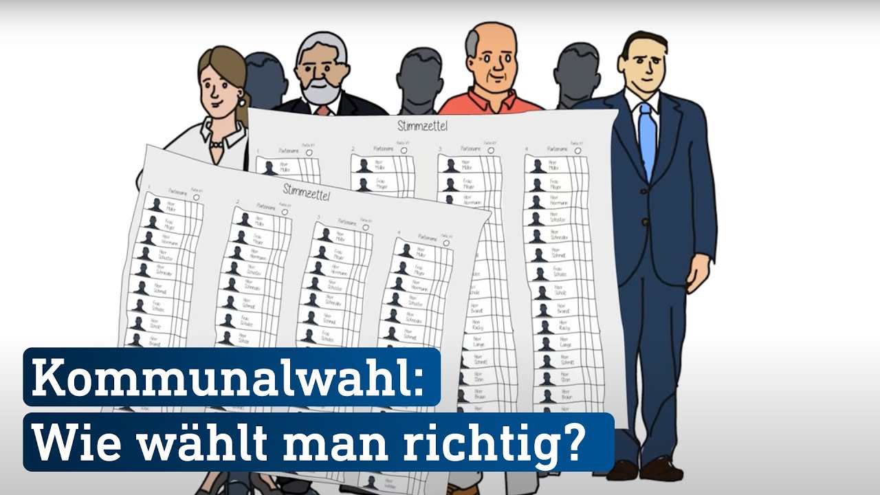 Erkl&auml;rvideo: Wie w&auml;hlt man richtig? &ndash; Kommunalwahlen in Hessen