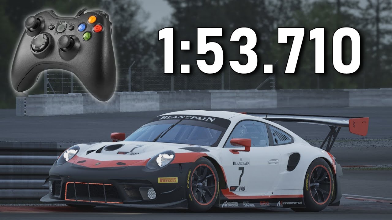 ACC Nürburgring Hotlap + Setup + Gamepad Cam | 1:53.710 - Porsche 991 GT3-R (EVO)