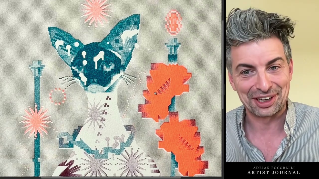 Rasterized dithering | Artist Journal 374