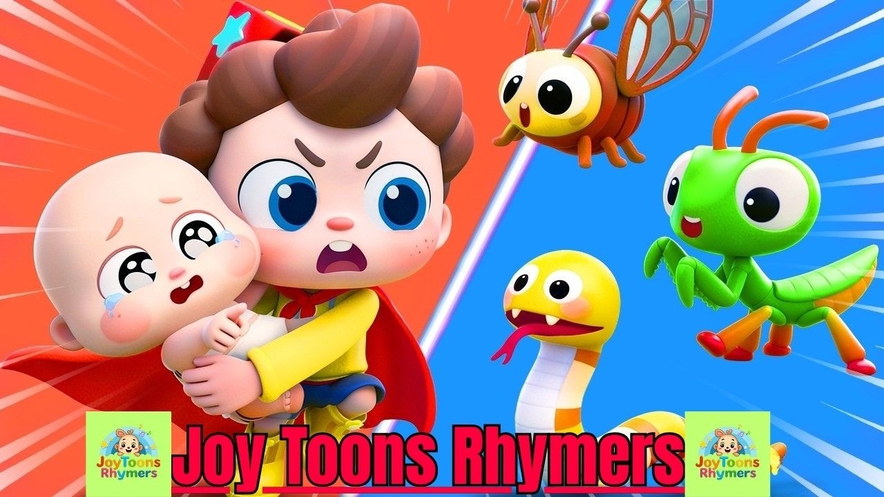 Kids Become Superheroes! | Catch the Bugs Song | Nursery Rhymes for Kids