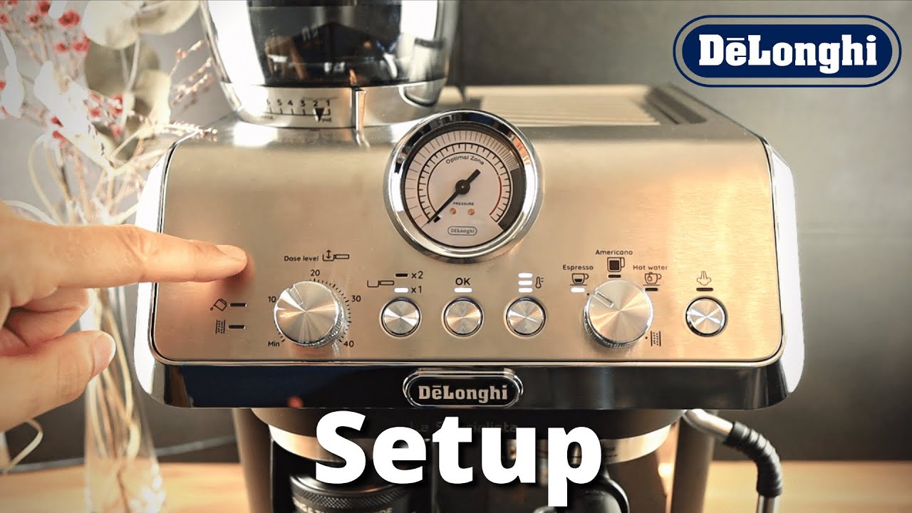 HOW TO Setup the Delonghi Specialista Arte EC9155: Shot Time, Temperature, Preinfusion
