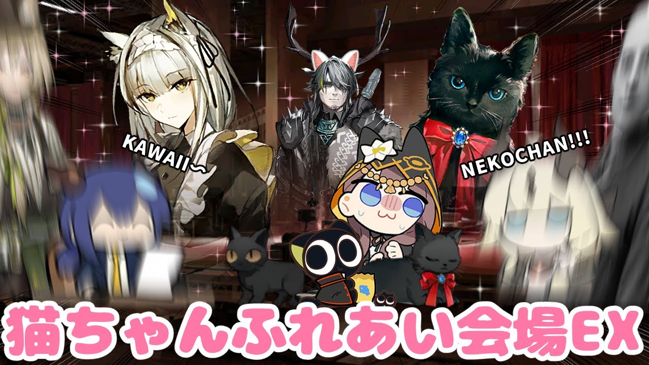 アークナイツ｜猫ちゃんふれあい会場EX(緋染めのビロード猫族縛り)