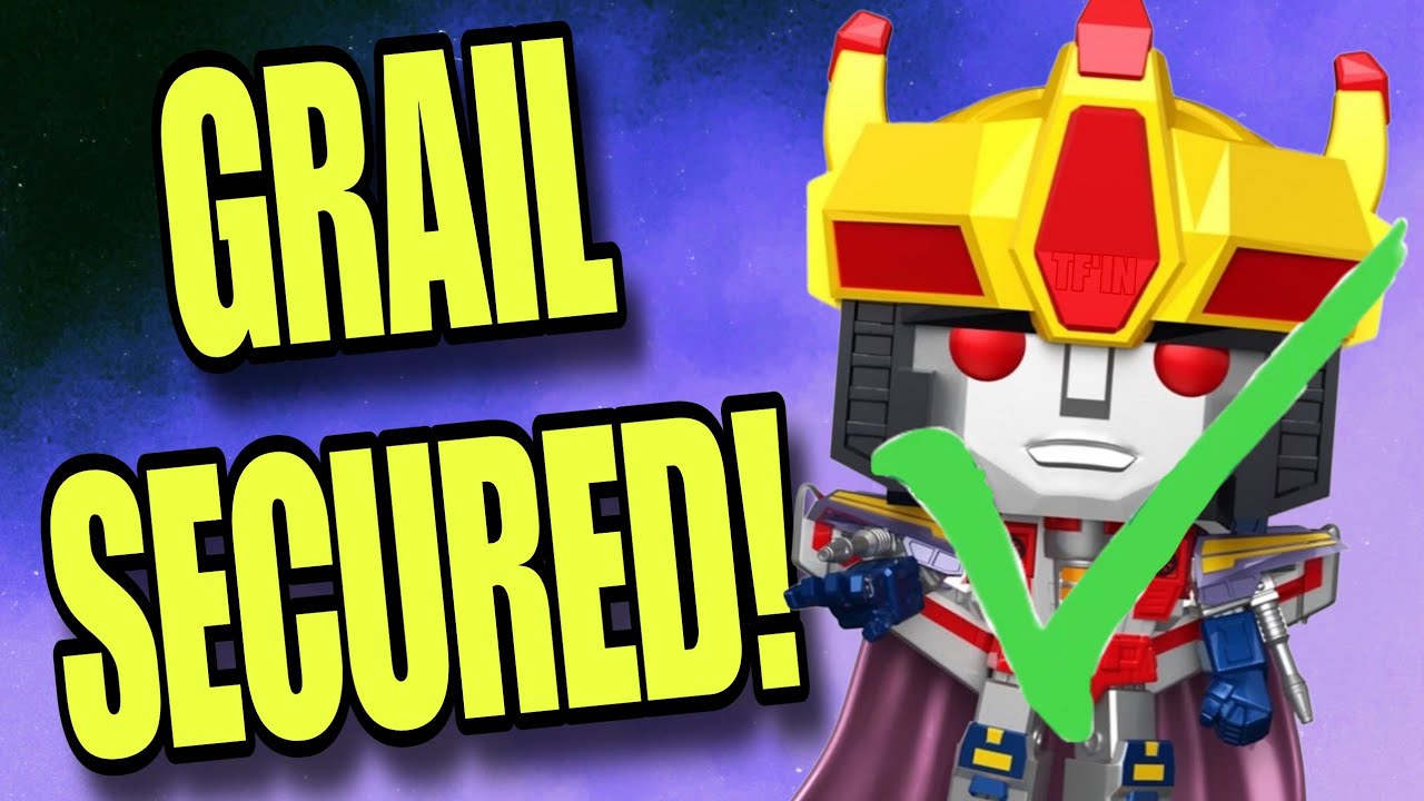 WHAT IS TFIN? | HOW WE FINALLY SECURED THE STARSCREAM GRAIL FUNKO POP!