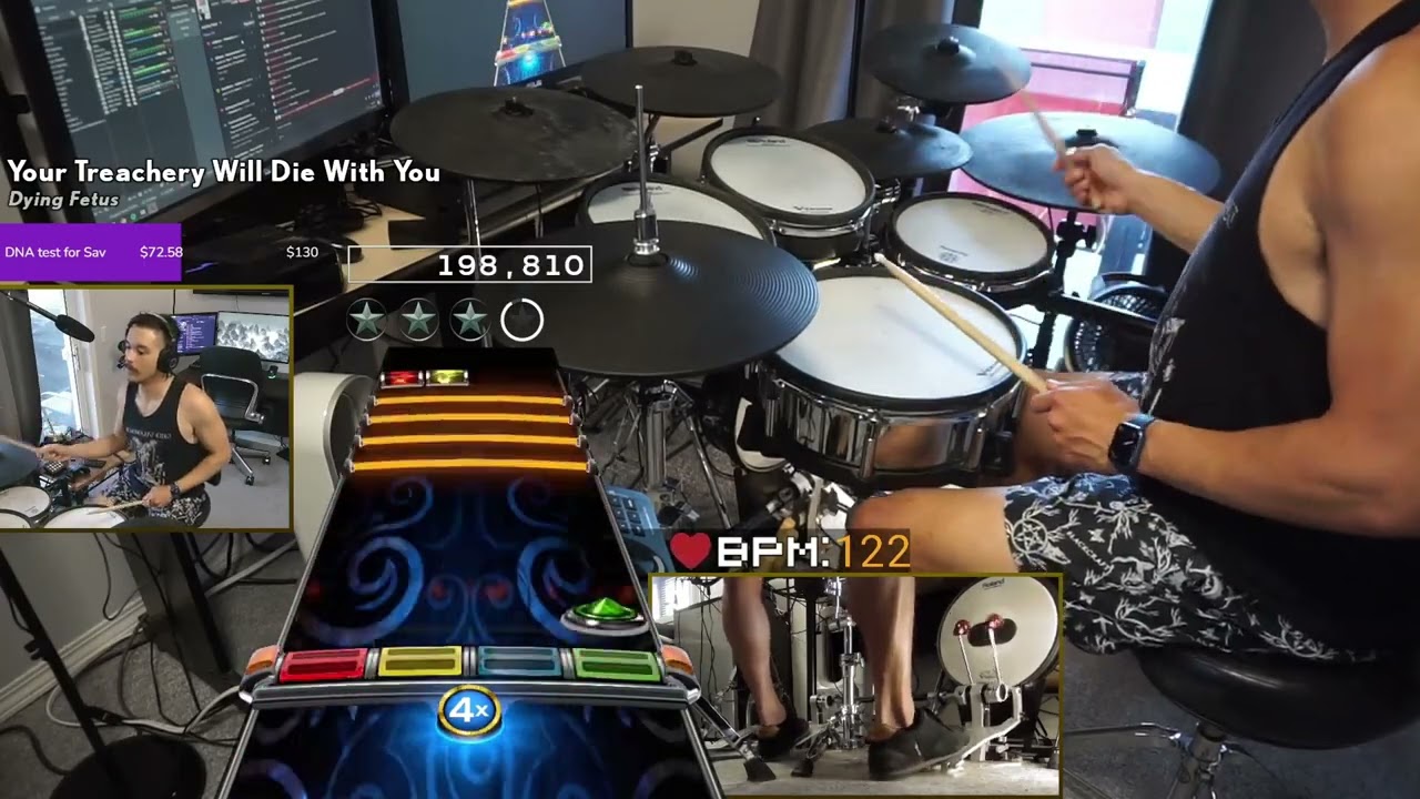 Your Treachery Will Die With You by Dying Fetus - Pro Drums FC