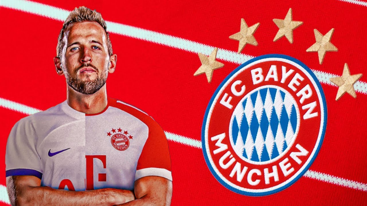 Harry Kane arrived in Munich to sign the contract after Bayern and Tottenham agreed a &pound;100m deal.
