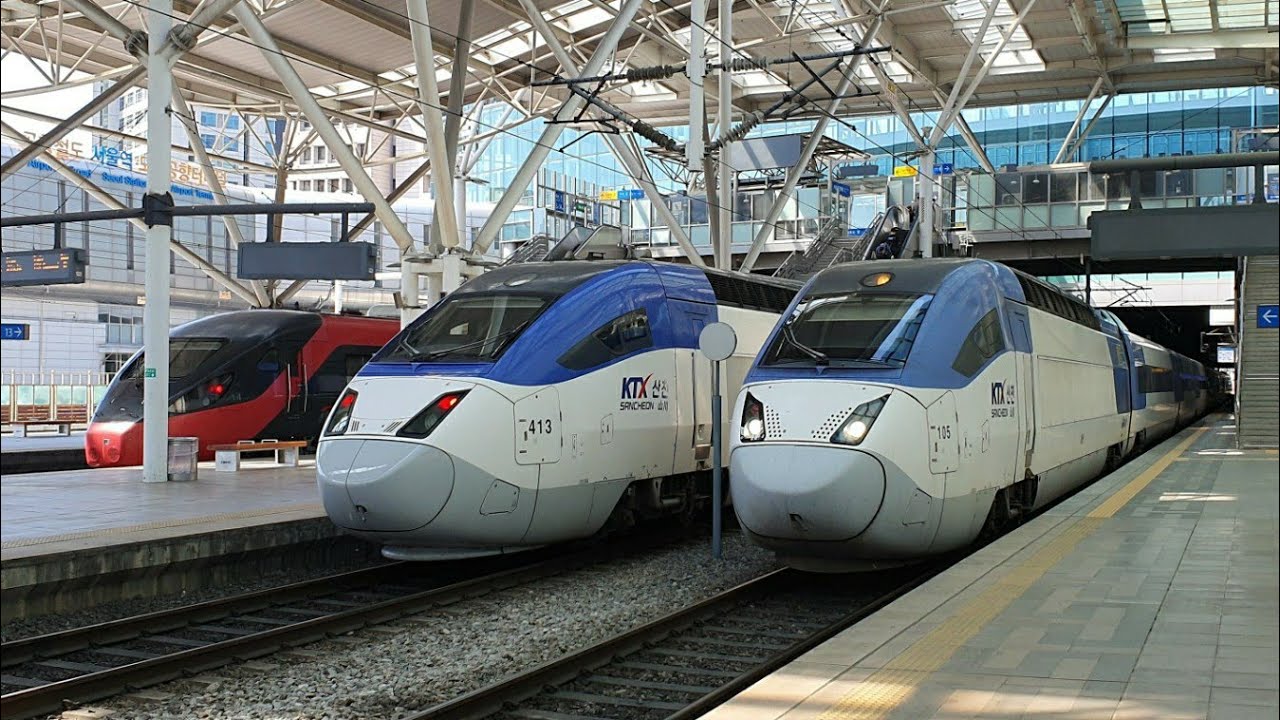 경부선 서울역 열차영상