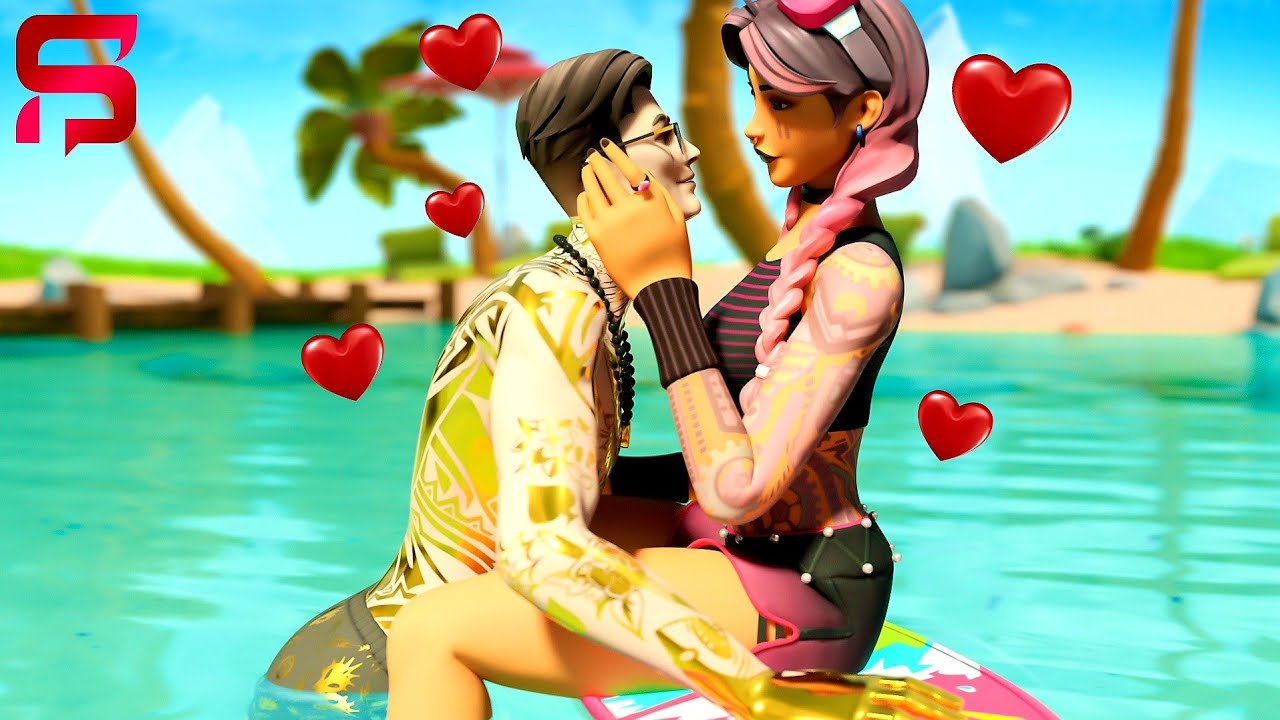 BEACH JULES has the HOTS FOR MIDSUMMER MIDAS.... ( Fortnite Love Story )