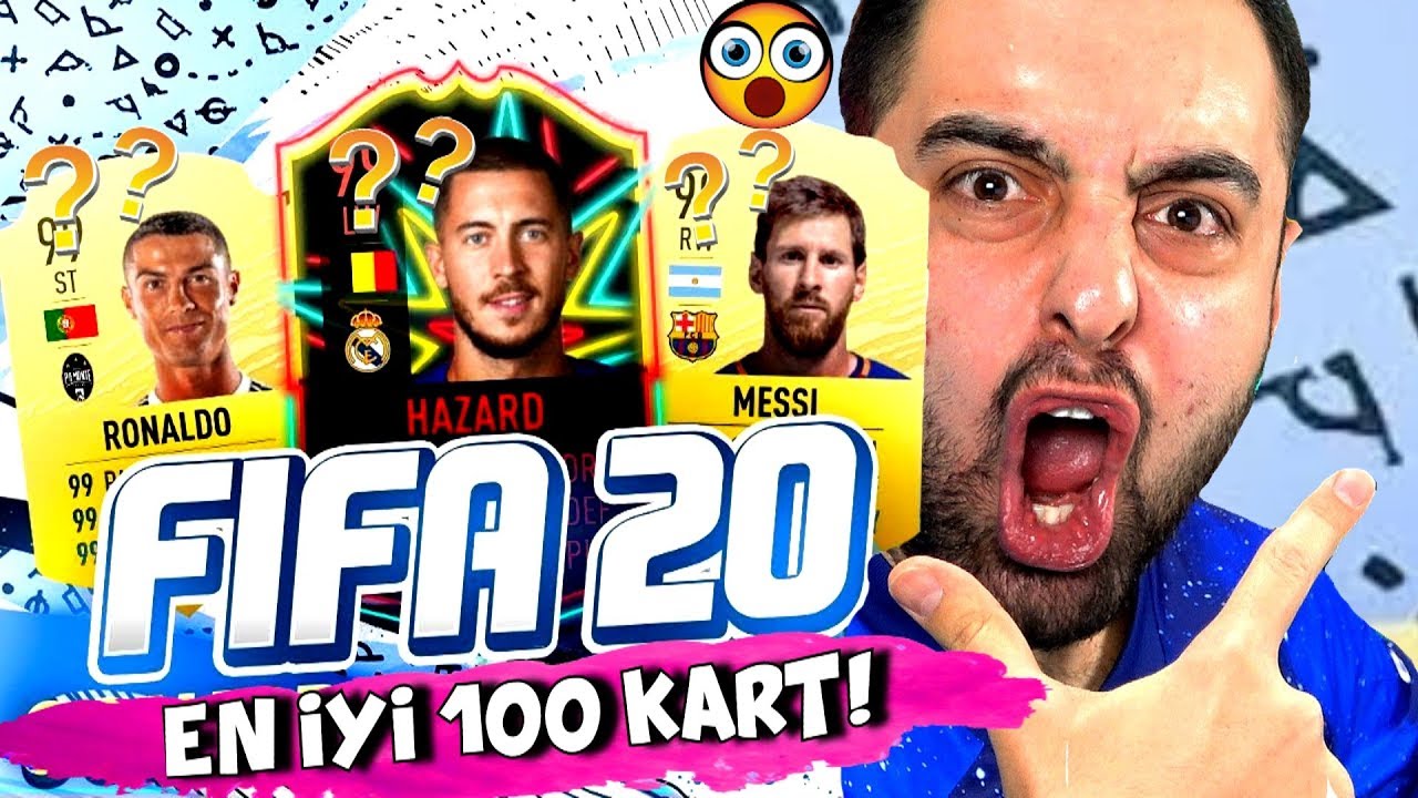 FİFA 20 EN İYİ 100 KART BELİRLENDİ ! RONALDO MU MESSİ Mİ ? TOP 100