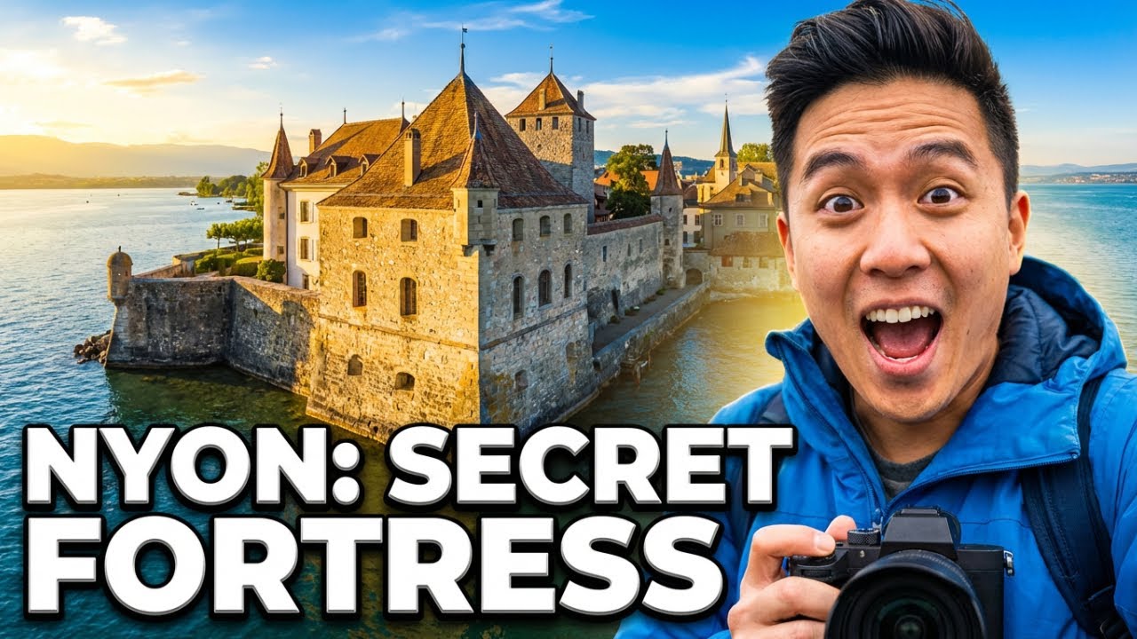 Trésors cachés de Nyon en Suisse : Forteresse médiévale riche de 2000 ans d'histoire #hiddengems