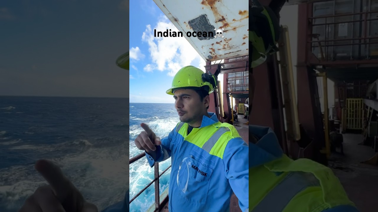 Indian ocean always in fore mode🗿☠️🚢 #explore #ship #shortvideo #travel