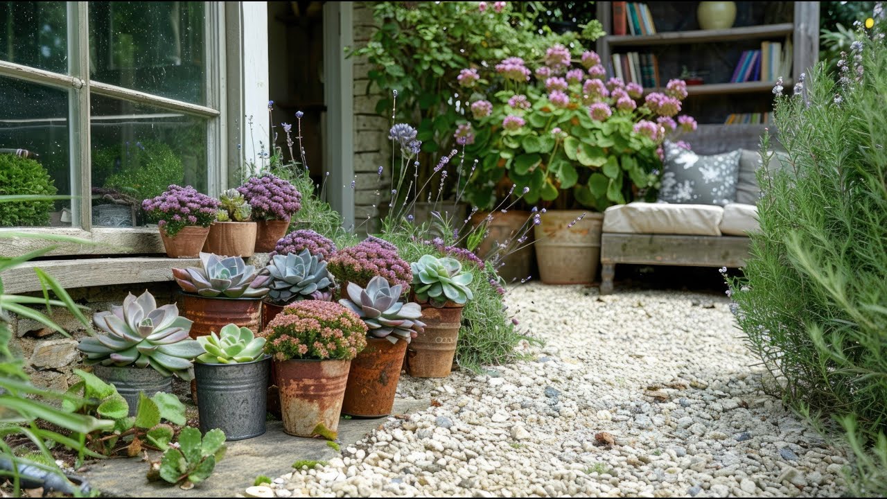 Upcycled Outdoor Styling Ideas for a Cozy Rustic Farmhouse Backyard Garden