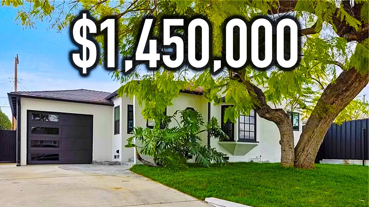 Touring a $1,450,000 Burbank Modern Single-Story Remodel!
