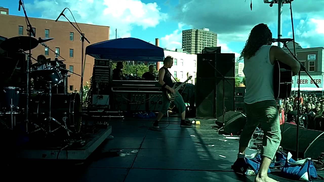 Boy Hits Car- Love Fury Passion Energy(KROCK Free for All/Syracuse, NY summer 2013)